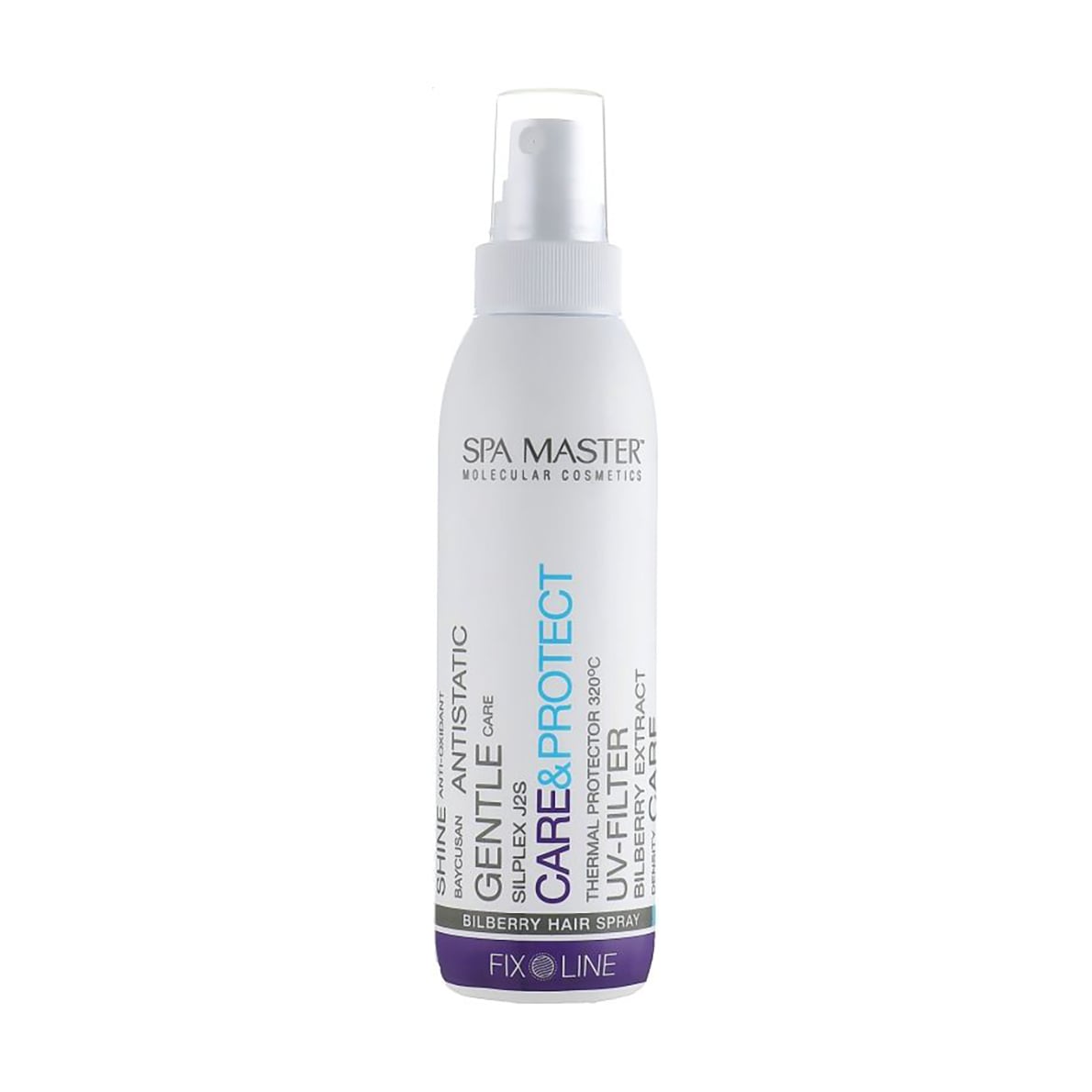 Спрей Spa Master Fix Line Care &amp; Protect Bilberry Hair Spray для захисту волосся, з чорницею, 200 мл